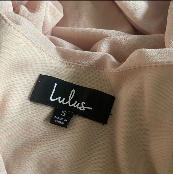 Lulu's Wondrous Water Lilies Blush Maxi Dress - Picture 8 of 12